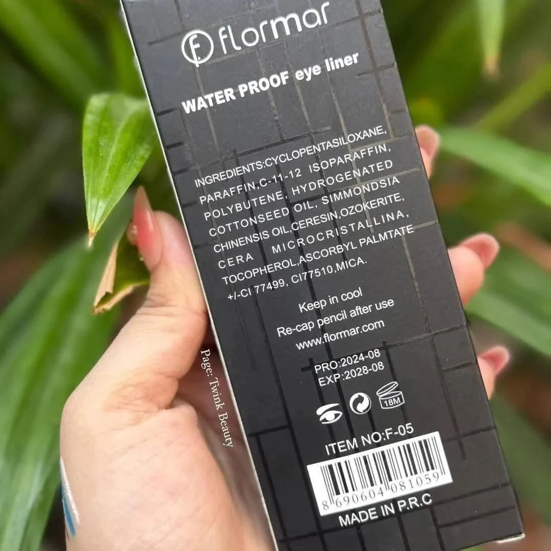 Flormar Waterproof Eye Liner Fflormar
