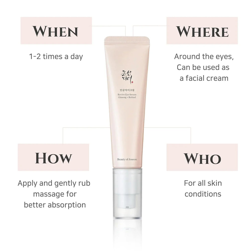 Beauty of Joseon Revive Eye Serum Ginseng + Retinal 30ml Beauty Of Joseon