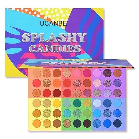 UCANBE 54 Colors Splashy Candies Eyeshadow Palette UCANBE
