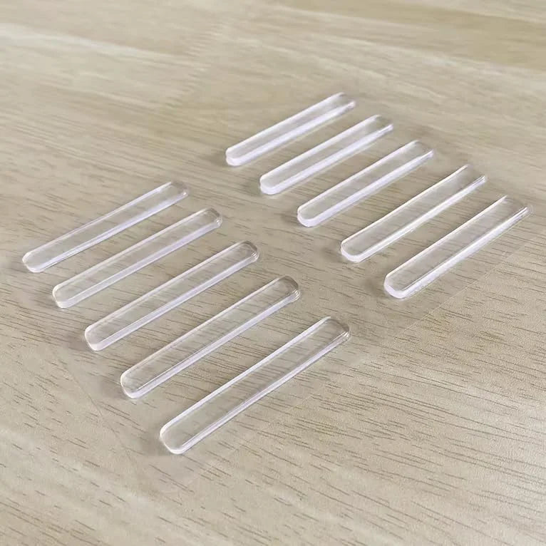 Silicone Anti-Collision Strips for Furniture Protection - Pack of 10 Cosmia.pk