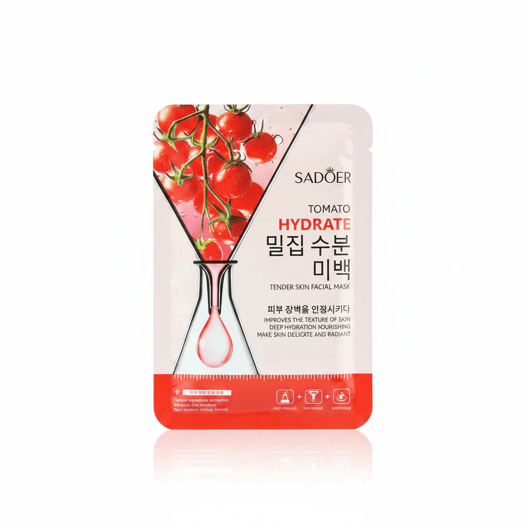Sadoer Tomato Hydrate Tender Skin Facial Mask - 25g Sadoer