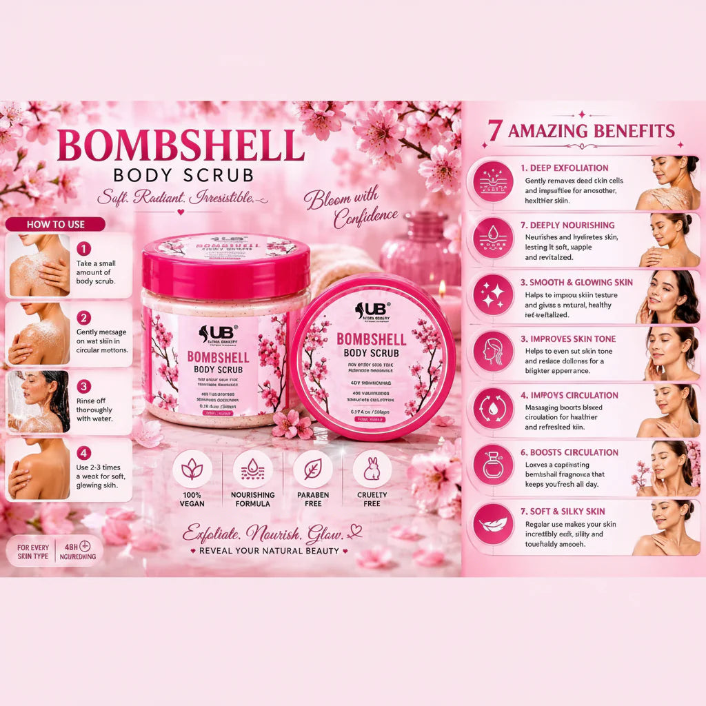 Ultra Beauty Bombshell Body Scrub - 200gm Ultra Beauty