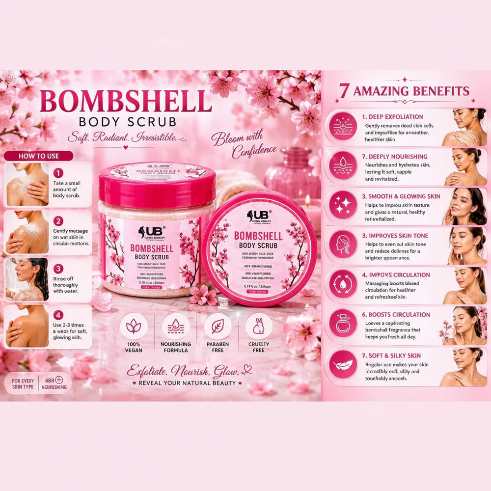 Ultra Beauty Bombshell Body Scrub - 200gm Ultra Beauty