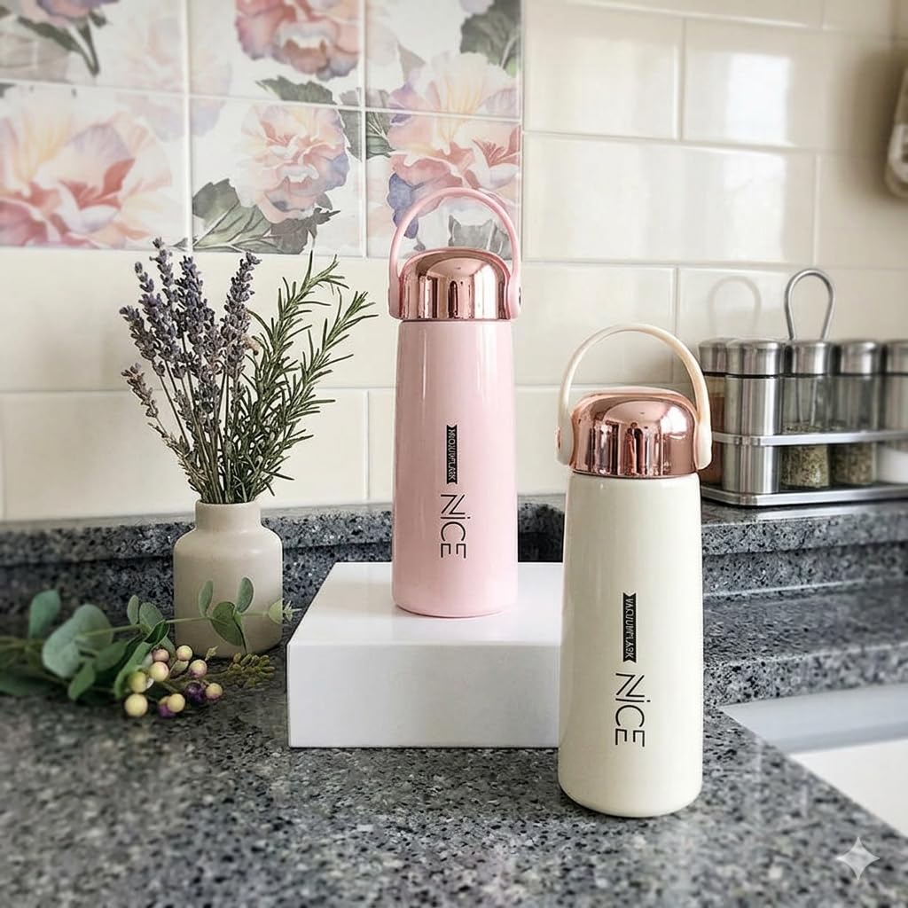 Premium Insulated Nice Water Bottle with Handle Cosmia.pk