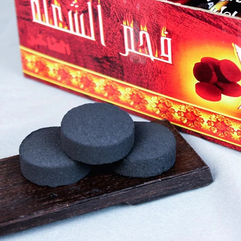 Torch Fast Burning Incense Charcoal Cube Roll for Aromatherapy - 10 Cosmia.pk
