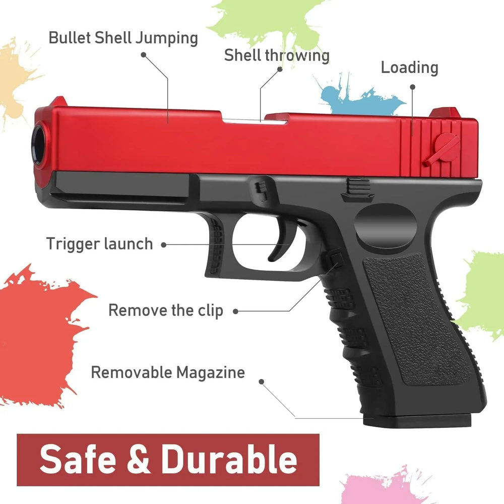 Soft Bullet Toy with Shell Ejection Magazine Cosmia.pk