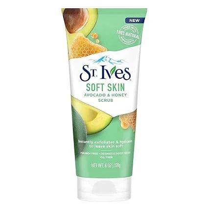 St. Ives Avocado And Honey Scrub Facial Cleanser St. Ives