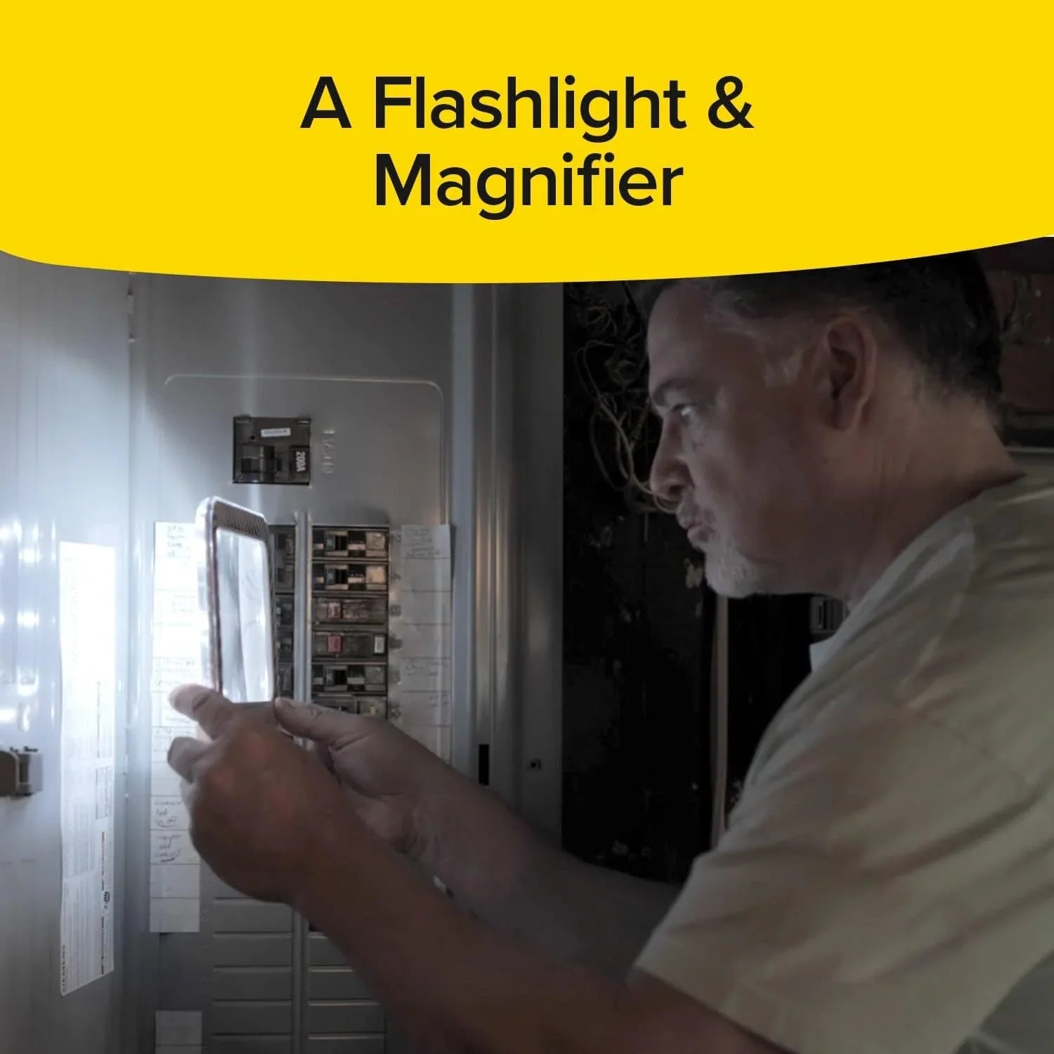 Eye Candy AS-SEEN-ON-TV Full Page Book Magnifier and Light to See Eye Candy