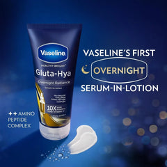 Vaseline Gluta-Hya Serum Burst Lotion Over Night Radiance Repair - Made in Thailand Vaseline