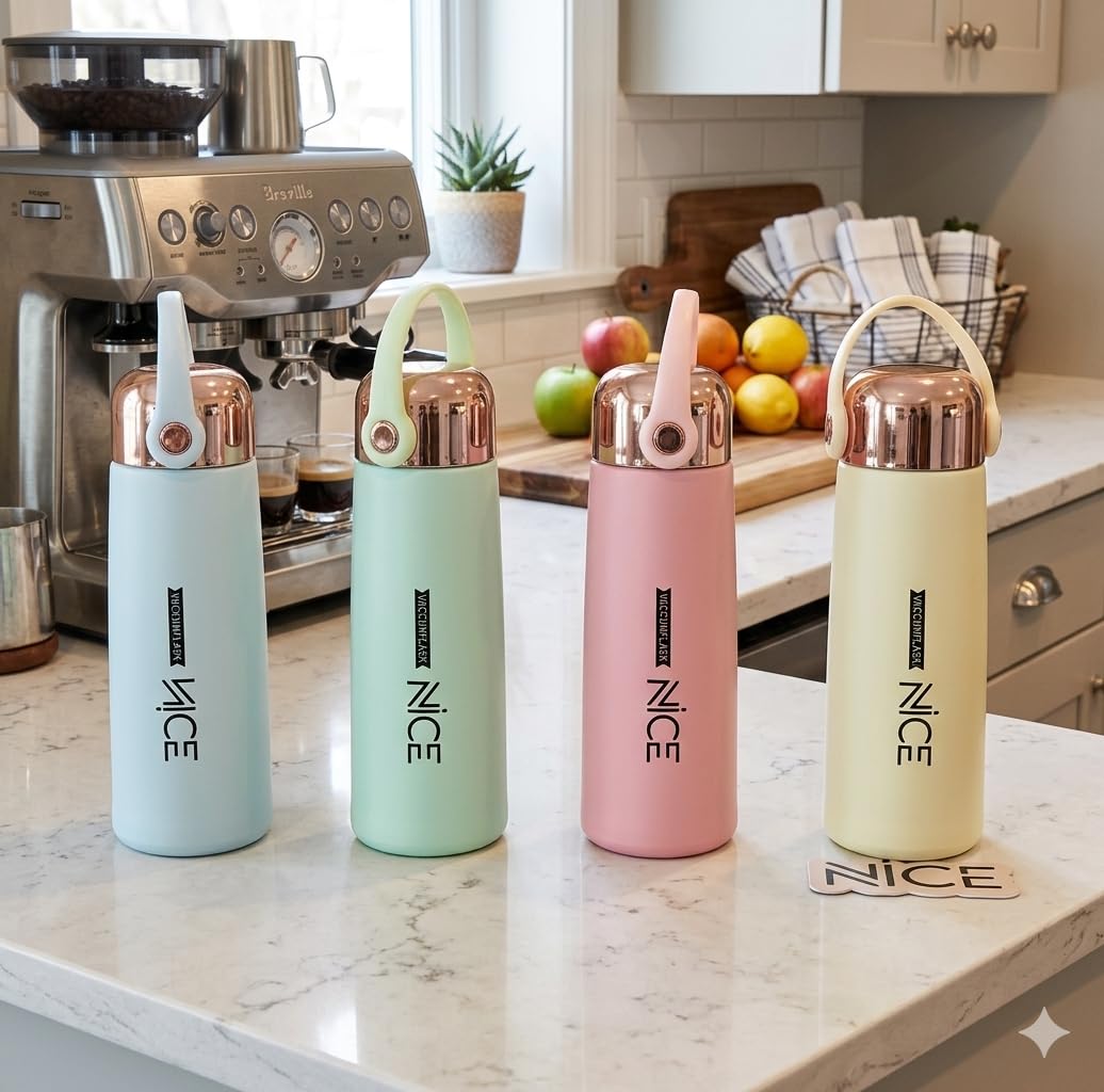 Premium Insulated Nice Water Bottle with Handle Cosmia.pk