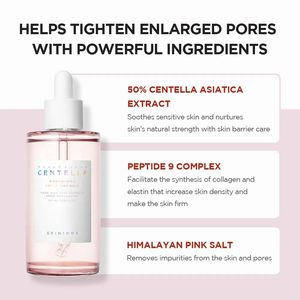 Skin1004 Madagascar Centella Poremizing Fresh Ampoule - 100ml SKIN1004