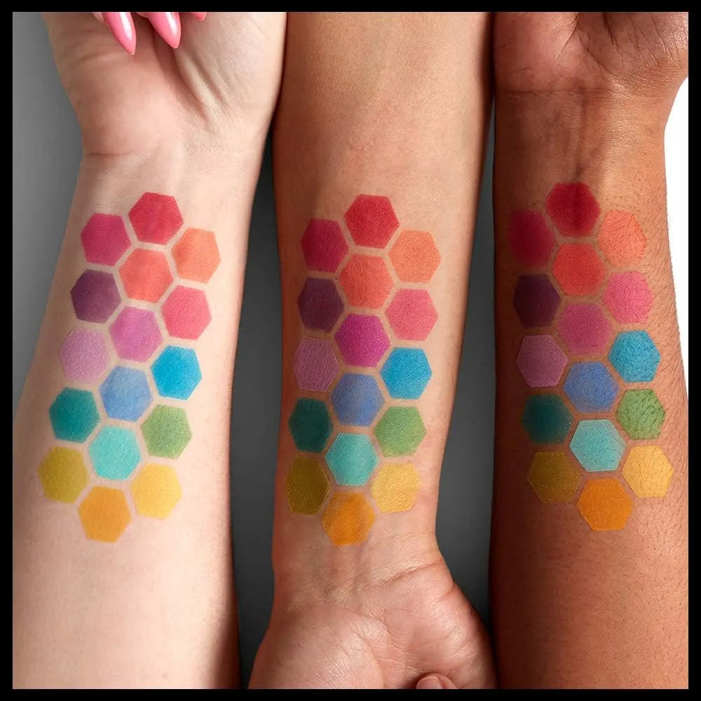 HUDA GIRL BEAUTY 16 Color Eyeshadow Palette - Shimmer & Matte Shades Huda Girl