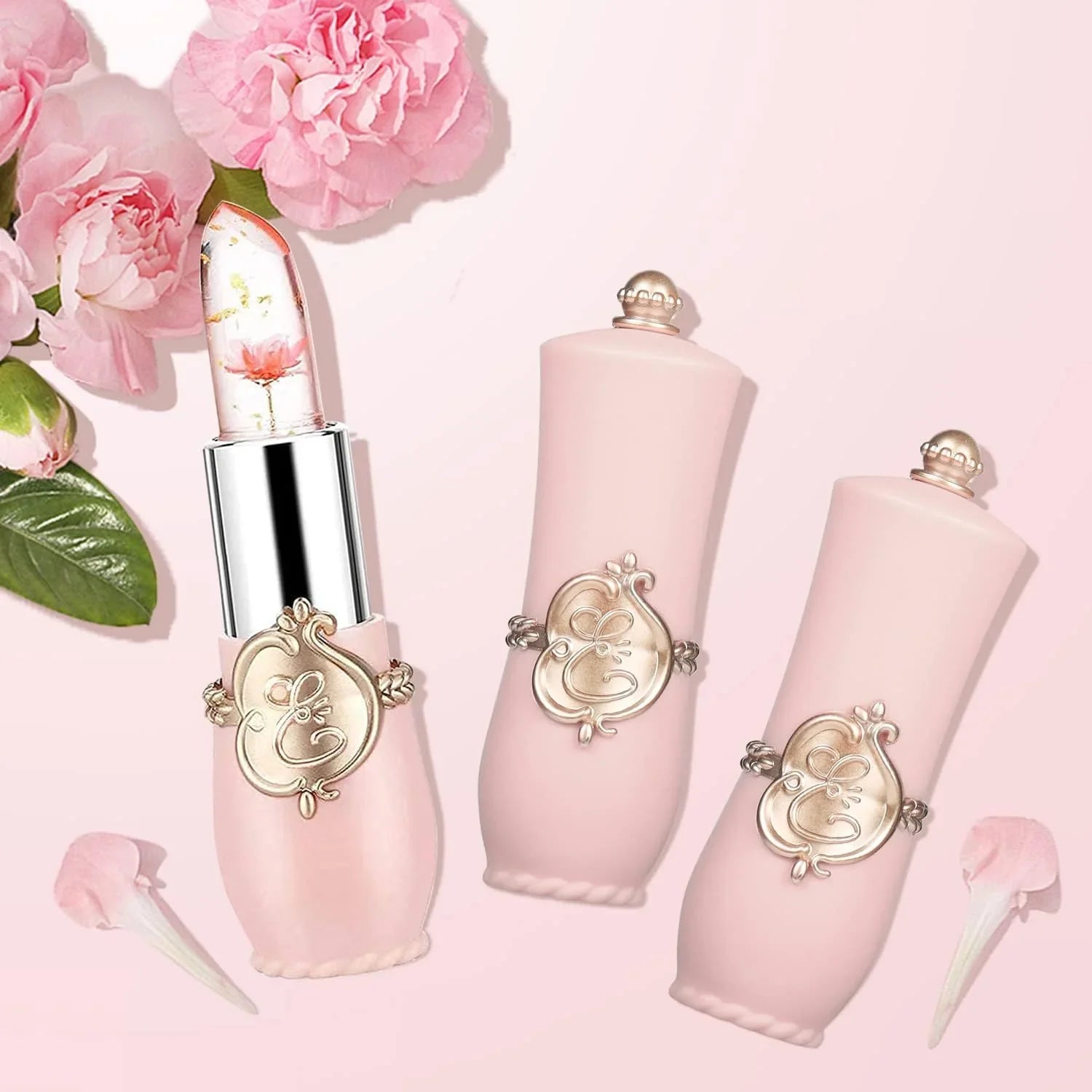 Crystal Flower Jelly Lipstick - Each Cosmia.pk