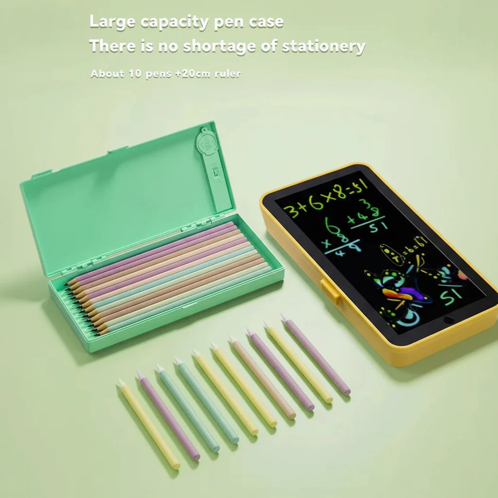 2 in 1 Lcd Writing Tablet With Pencil Box Cosmia.pk