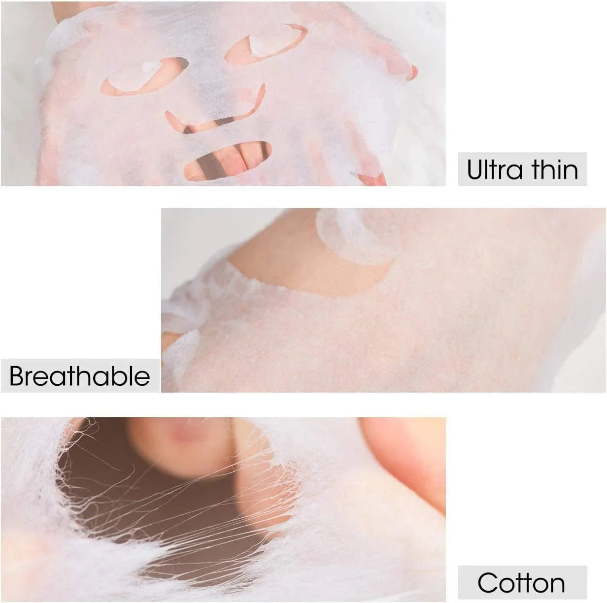 Keli 40 Pcs Disposable Compressed Facial Mask Keli