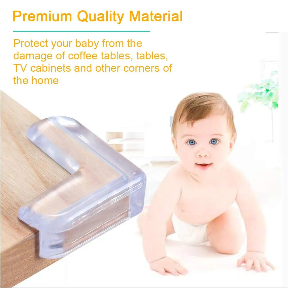 Silicone Table Corner Protector for Kids Safety Cosmia.pk
