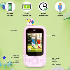 Learning Play Toy Mobile Phone with Dual Camera Cosmia.pk