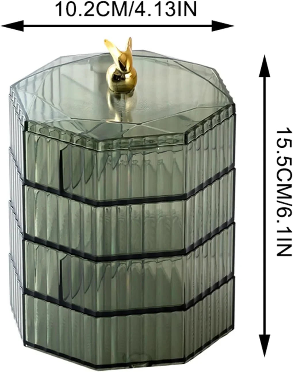 4-Layer Acrylic Jewellery Box Cosmia.pk