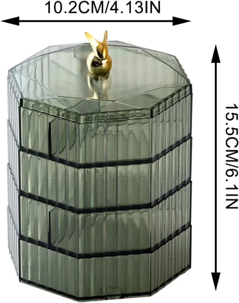 4-Layer Acrylic Jewellery Box Cosmia.pk