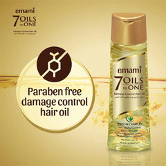 Emami 7 Oils in 1 - Damage Control Herbal Hair Oil Emami