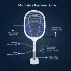 WBM Mosquito Killer Racket & Lamp 2 in 1 Cosmia.pk