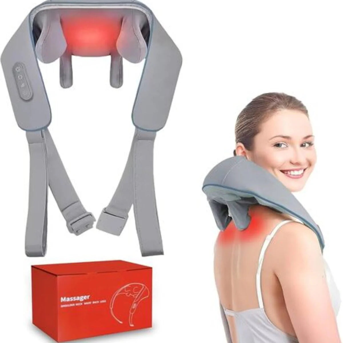 Electric Wearable Body Massager Cosmia.pk