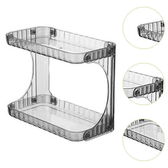 Double Layer Perfume Storage Rack - 2 Tier Cosmia.pk