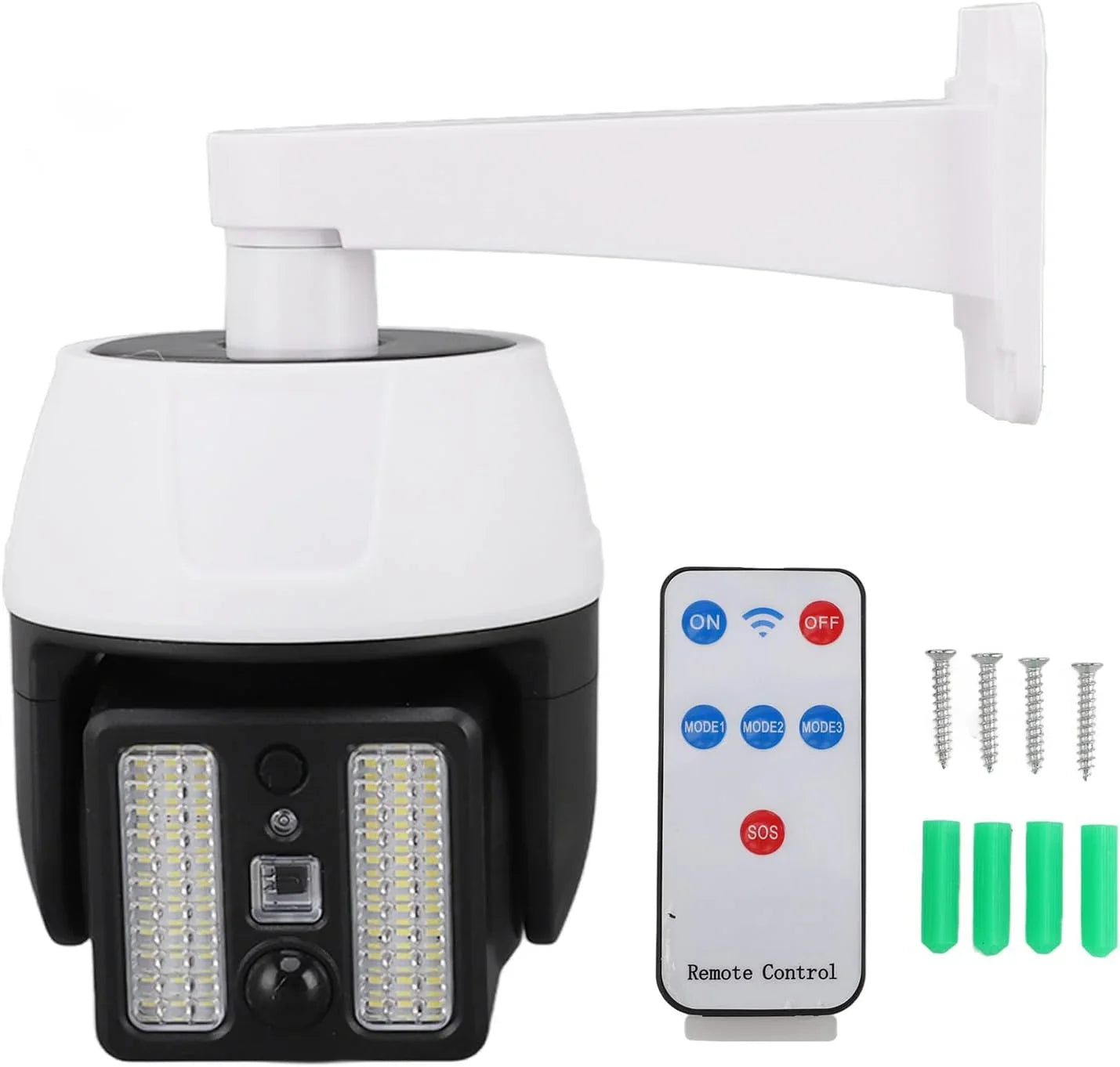 Dummy Simulated Surveillance Camera with Flashing Red LED Cosmia.pk