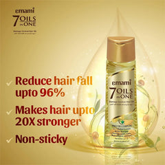 Emami 7 Oils in 1 - Damage Control Herbal Hair Oil Emami