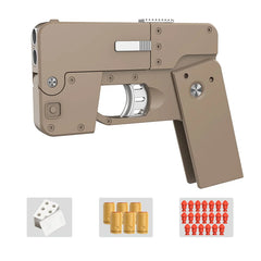 Folding iPhone Soft Bullet Launcher Toy Gun - Each Cosmia.pk
