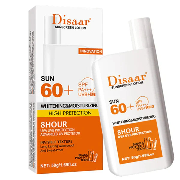 Disaar Sun Screen Lotion Spf Cream SPF Max 60 Oil Free - 50g Disaar