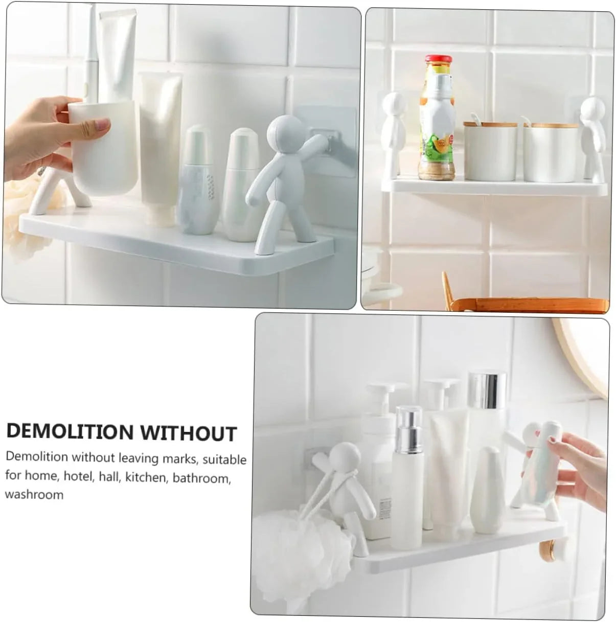 Happyyami Floating Wall Mounted Shelves Cosmia.pk