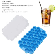 Silicone Ice Cube Mold, 37 Grids Reusable Ice Mold for Freezer Cosmia.pk