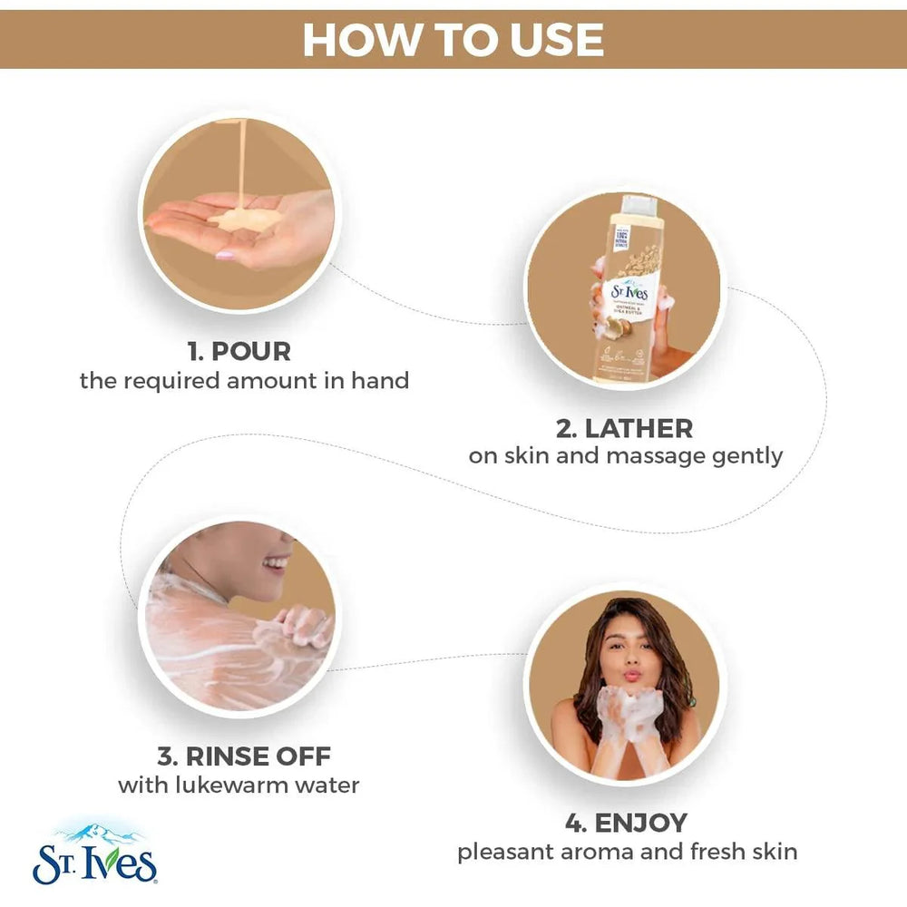 St. Ives Body Wash Soothing Oatmeal & Shea Butter St. Ives