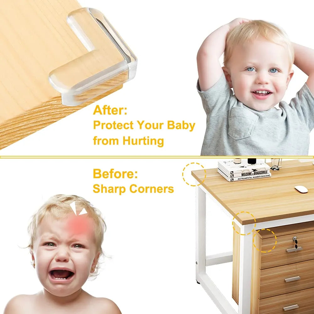 Silicone Table Corner Protector for Kids Safety Cosmia.pk