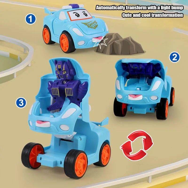 Transforming Toy Car – 2-in-1 Robot & Car Toy for Boys & Girls Cosmia.pk