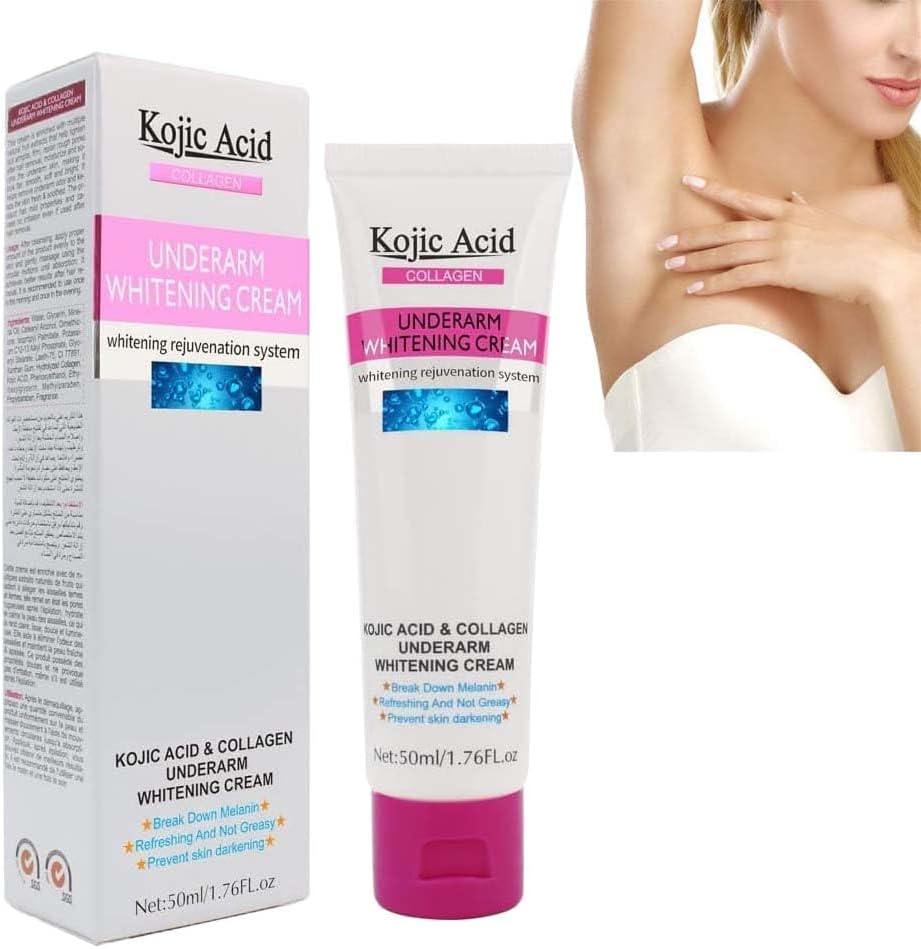 Guanjing Kojic Acid & Collagen Underarm Whitening Cream – 50ml Guanjing
