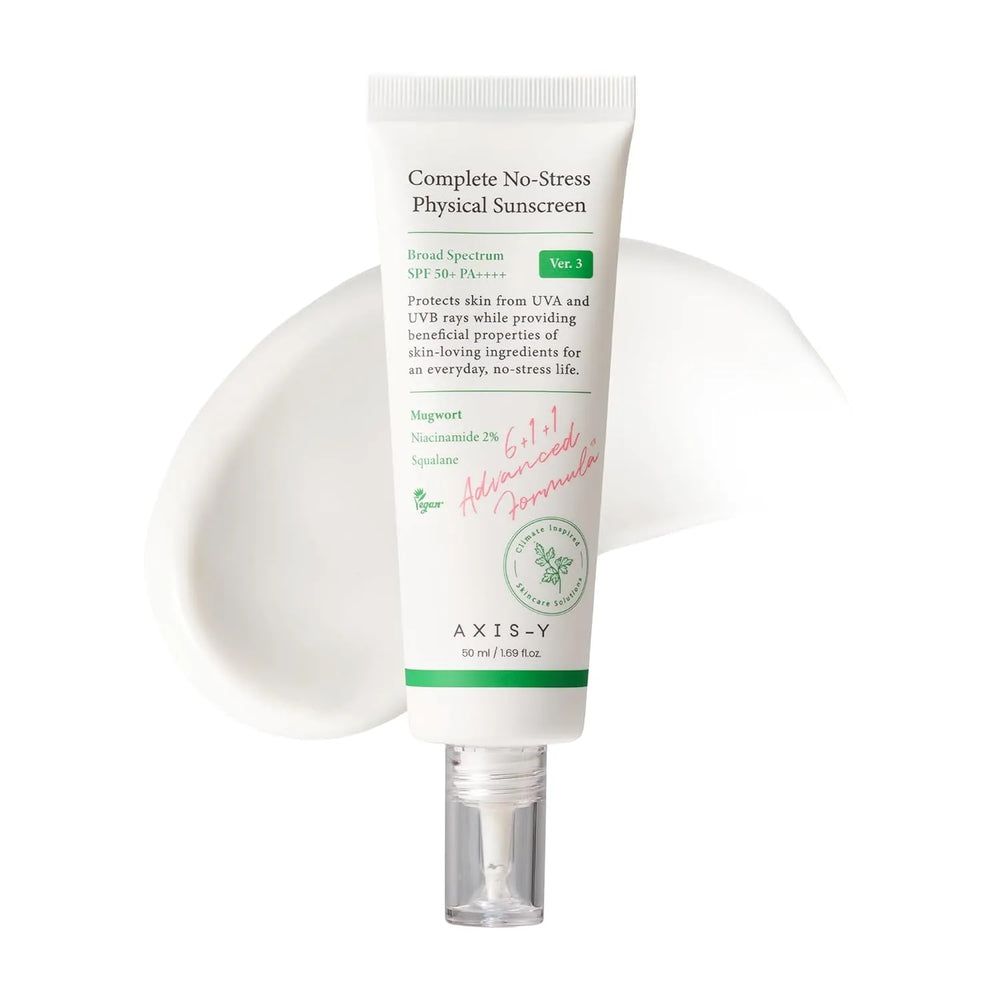 AXIS-Y - Complete No-Stress Physical Sunscreen - 50ml Axis-Y