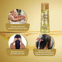 Emami 7 Oils in 1 - Damage Control Herbal Hair Oil Emami