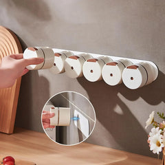 Wall Mounted Magnetic Seasoning Box - 6 Pcs Set Cosmia.pk