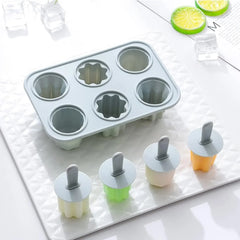 Mini Ice Pop Mould, Reusable Popsicle Mould Cosmia.pk