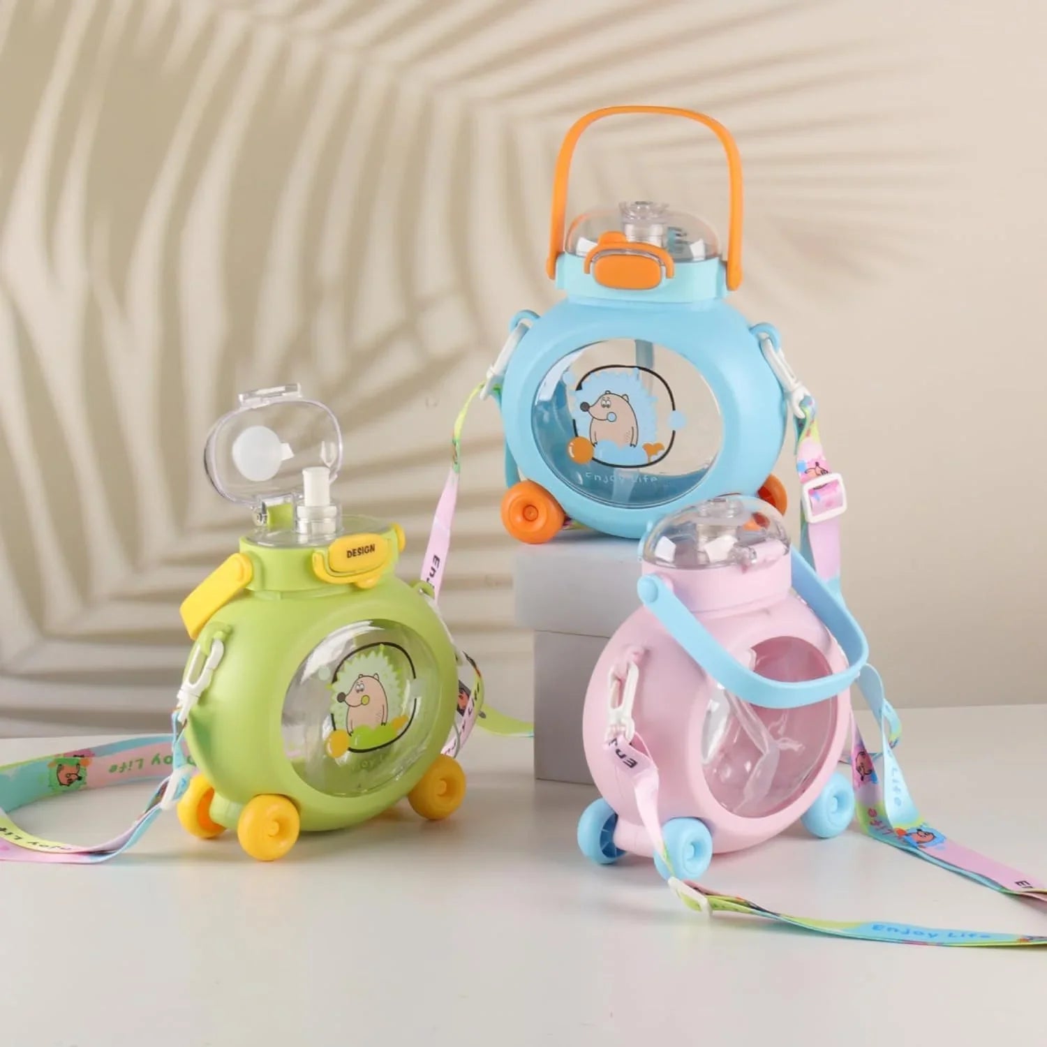 Cute Hedgehog Kids Water Bottle - 800ml Cosmia.pk