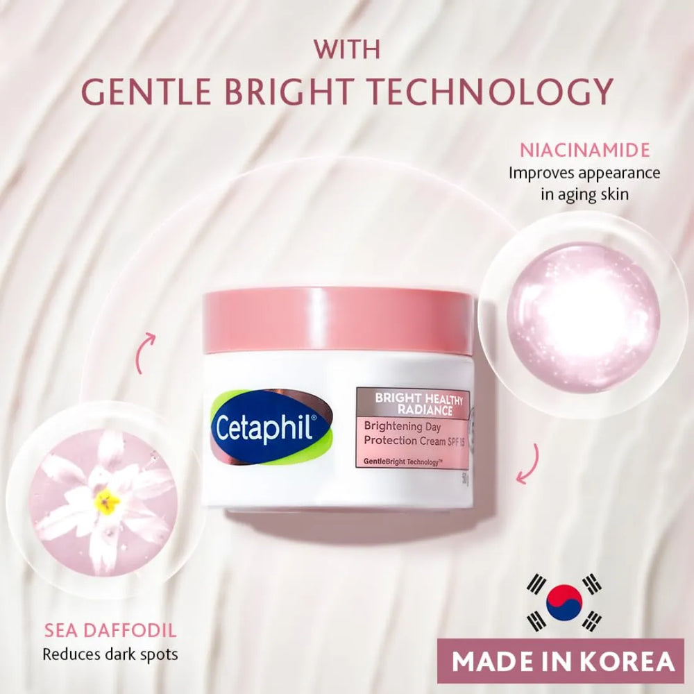 Cetaphil Bright Healthy Radiance Brightening Day Protection Cream - 50g Cetaphil