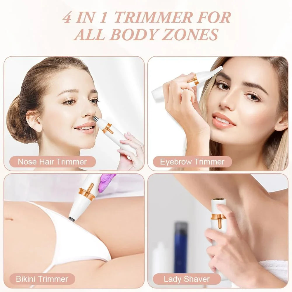 Multifunctional 4 Way Lady Shaver Cosmia.pk