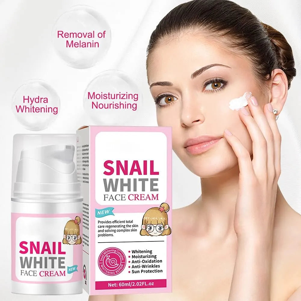 Disaar Snail Glowing Moisturizing Face Cream - 60ml Disaar