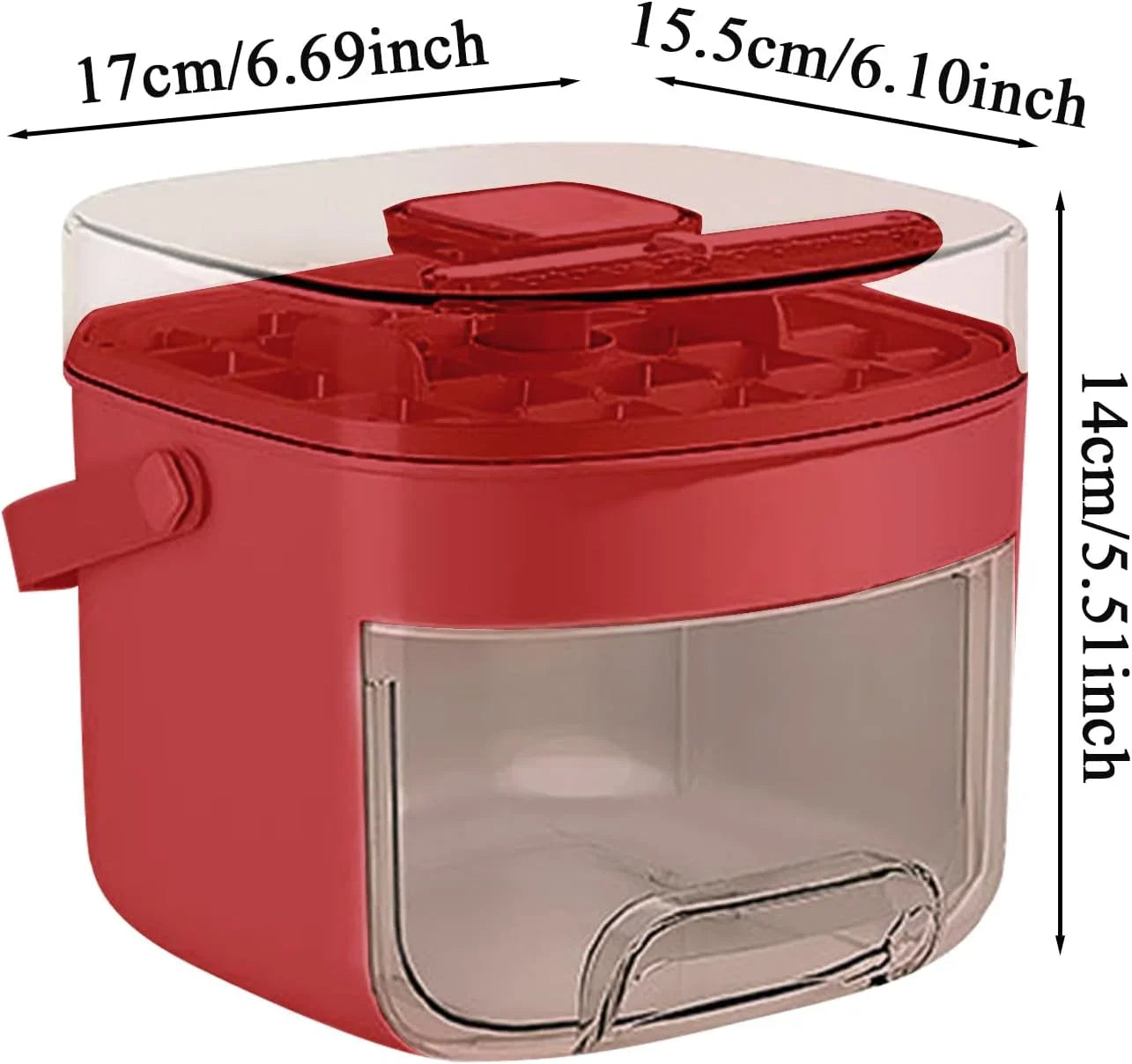 Ice Tray, Chilling Cube Maker Bin Cosmia.pk