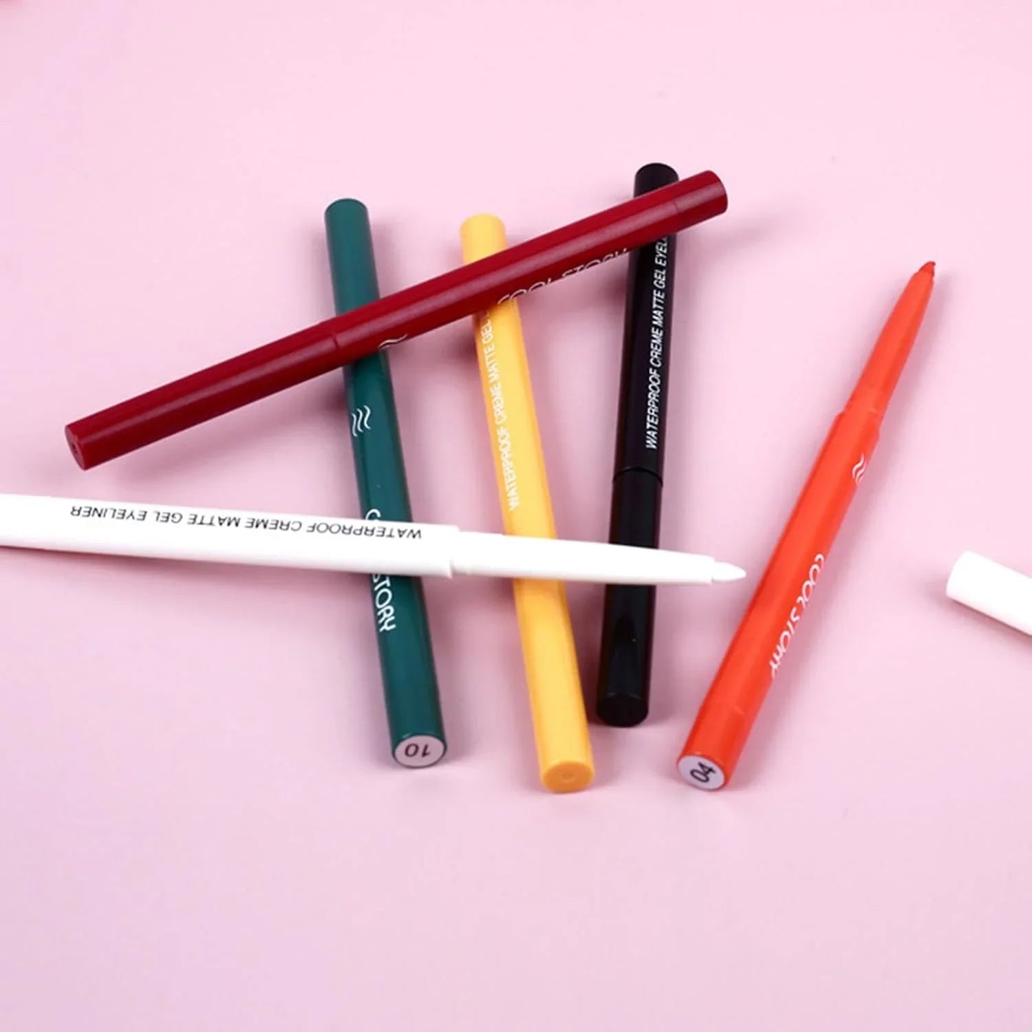 Cool Story Waterproof Colored Matte Lip Liner - 12 pcs Set Cool Story