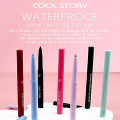 Cool Story Waterproof Colored Matte Lip Liner - 12 pcs Set Cool Story