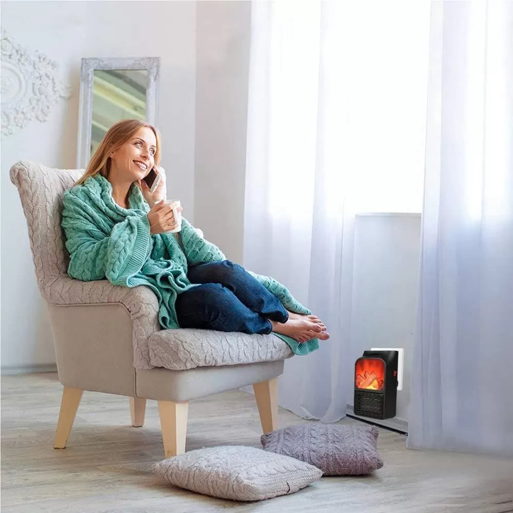 Portable Mini Electric Fan Heater Low Energy Cosmia.pk