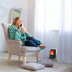 Portable Mini Electric Fan Heater Low Energy Cosmia.pk